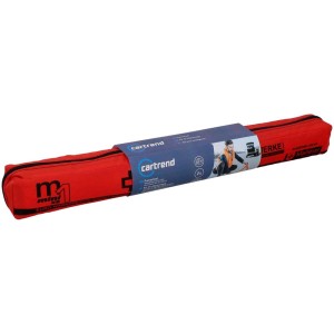 Triangolo di emergenza Cartrend con gilet in borsa rossa. Kit di emergenza auto.
