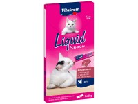 Vitakraft Liquid Snack Leberwurst plus Biotin 6 x 15 g