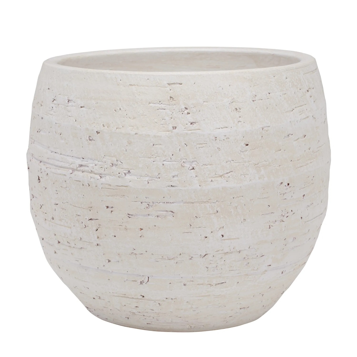 Übertopf Madeira 18/16 Weiss Ø 18 cm