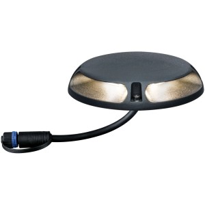 Faretto da terra LED Paulmann Plug & Shine, bianco caldo, 3,2 cm. Illuminazione esterna per giardino e patio.