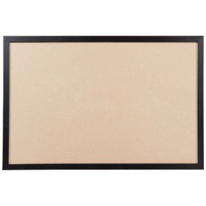 Schwarze Magnettafel 40x60 cm mit heller, glatter Oberfläche. Ideal für Notizen und beschreibbar. Modernes Design.