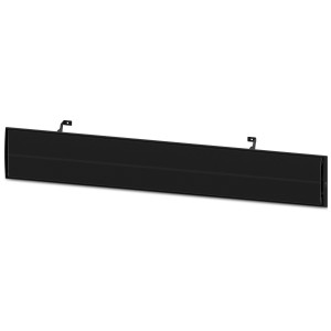 Stufa a infrarossi nera Trisa Premium Heat 2100 W per montaggio a parete.