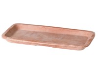 Deroma Untersetzer Galestro-Terrakotta Tonrot (HxBxT) 2,5 x 30 x 16 cm