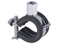 Mateu® Rohrschelle isoliert verzinkt 3/8