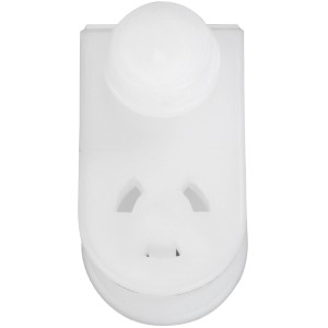 Wenko Era gancio per tenda doccia, 1 pezzo, bianco, per tende doccia.