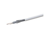 Schwaiger Cavo coassiale SAT Bianco 20 m