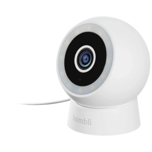 Hombli Smart Kamera, weiss, für Innen & Aussen. Kompakte Überwachungskamera mit Nachtsicht.