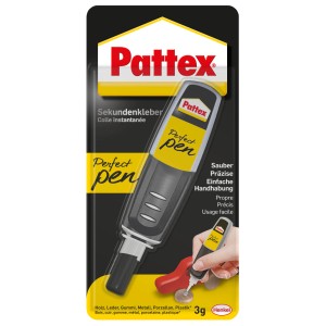 Pattex Perfect Pen colla istantanea, 3g. Applicatore a penna preciso per un'applicazione pulita.