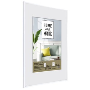 Cornice bianca in plastica KR1, formato 42 x 59,4 cm (A2).