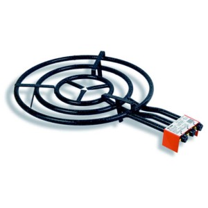 Bruciatore ad anello smaltato Garcima, Ø 70 cm, per paella. Accessori per barbecue.
