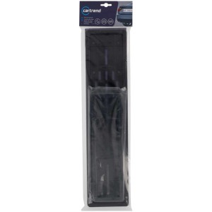 Set supporti targa Cartrend in ABS nero per esterni auto.