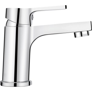 Miscelatore monocomando per lavabo Rovigo cromato per il bagno.