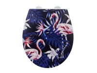 Wenko WC-Sitz Silvi Duroplast Relief