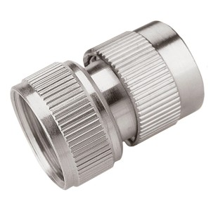 Raccord Gartec Aquajet IG 3/4 en laiton chromé pour systèmes d'eau froide.