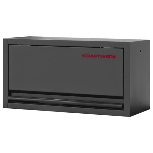 Kraftwerk Werkstatt-8er-Kombi Mobilio Schwarz (HxBxT) 200 x 591 x 48,8 cm
