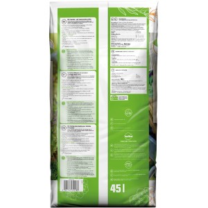 GROW by OBI BIO terreau tomates et légumes, sac de 45l, sans tourbe, adapté à l'agriculture biologique.