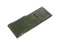 LUX-TOOLS Telo di tessuto Verde 6 x 8 m