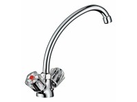 Zweigriff-Spültischarmatur Easy verchromt