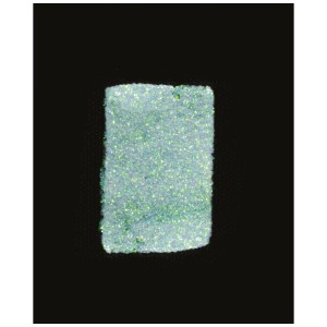 Glitzernder Farbauftrag der Aladine Diamond 24 Carats Perlmutt Farbe.