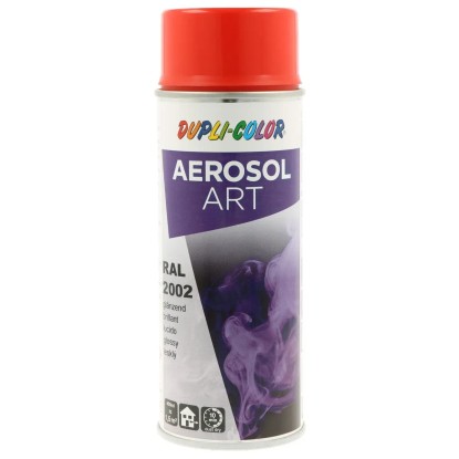 Dupli-Color Vernice spray Aerosol-Art RAL 2002 Arancione lucido 400 ml