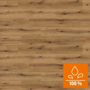 Kaindl Sol stratifié Masterfloor Aqualine Chêne Evoke Sunset, étanche, aspect bois