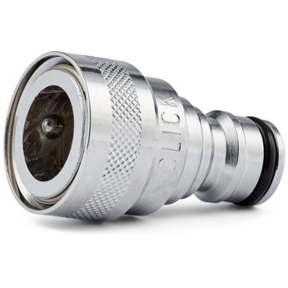 Neomatic Pro Adapter Plast.sys. Messing verchromt Ø 16,5 mm