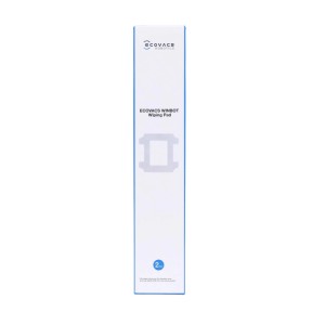 Panni di pulizia Ecovacs per Winbot W2S, grigi, 2 pezzi. Accessori per apparecchiature di pulizia.