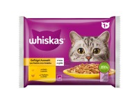 Whiskas 1+ in Gelee Geflügel Auswahl 4 x 85 g