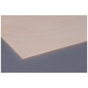 Birke Sperrholzplatte BB/BB, 9mm stark, 125x250cm für Möbelbau & Regalböden.