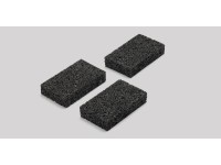 Tamponi di appoggio per sottostruttura Nero (HxLxP) 10 x 6 x 2 cm / 20 pz.