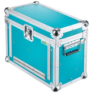 Technocraft Werkzeugkiste Compact Max, 104-teilig, blau, mit Alurahmen und Tragegriff.