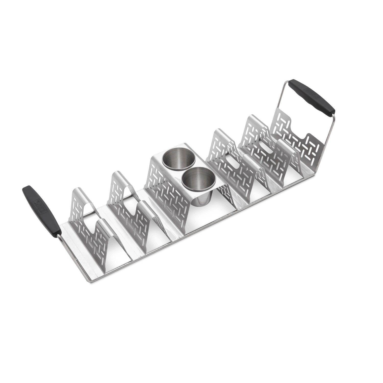 Edelstahl Taco-Halter Für 2 Tacos – Ofen-, Grill- & Spülmaschinenfest, Ideal Für Partys