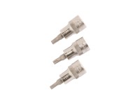 LUX-TOOLS Set di chiavi a bussola Comfort TX25 / TX27 / TX30 / 3 pz