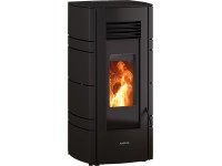 Justus Pelletofen Sia Stahl Schwarz 2,4 - 8 kW