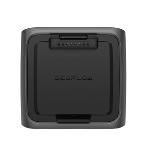 Batterie d'extension Ecoflow River 3, 572 Wh, grise. Batterie supplémentaire pour systèmes solaires.