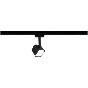Illuminazione a binario: Paulmann Urail LED Spot Muri, 4W, nero opaco. Faretto LED moderno per illuminazione personalizzata.