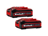 Einhell Akku-Twinpack Lithium-Ionen 18 V / 3 Ah Rot-Schwarz 2 Stk.