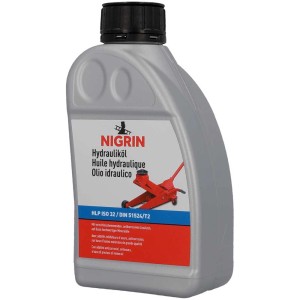 Huile hydraulique Nigrin HLP ISO 32, bouteille de 500ml pour huiles et additifs.