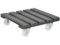 Wagner Pflanzenroller WPC Anthrazit 11 x 38,5 x 38,5 cm
