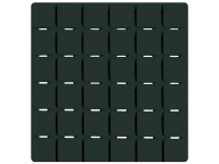 MSV Dusch- oder Badematten rutschfest Gummi Dunkelgrün 13 x 13 cm / 5er-Set MSV Dusch- oder Badematten rutschfest Gummi Dunkelgrün 13 x 13 cm / 5er-Set