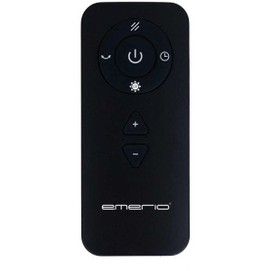 Telecomando nero per ventilatore a torre Emerio 2in1 Hygeia.