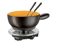 Fondue-Set Käse Goldgelb-Anthrazit 1'200 W