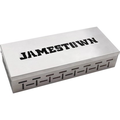 Jamestown Smokerbox Edelstahl (HxBxT) 43 x 92 x 222 cm