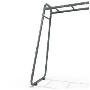 Exit Getset Monkeybar MB200 struttura da arrampicata, telaio in metallo grigio per sport e fitness.