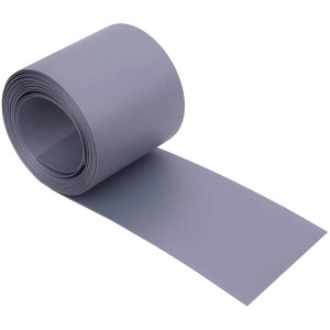 Set striscePrivacy grigie, 9,5x200cm, per recinzione a doppia barra, 2 pezzi