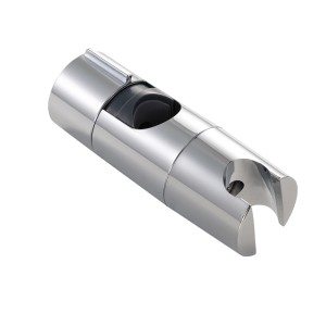 Wenko Supporto doccia universale cromato per aste doccia (Ø 19-25mm).
