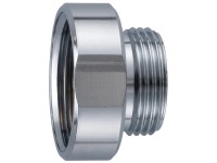 Neomatic Pro Reduktion IG 1 x AG 3/4 Messing verchromt