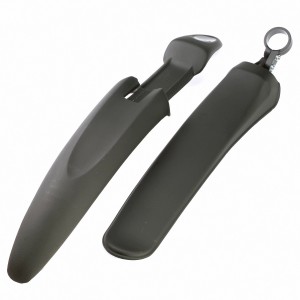 Set Steckschutzbleche für 24-26 Zoll Fahrräder, zur Montage vorne und hinten.