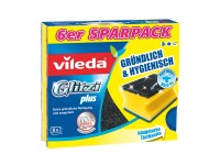 Vileda Topfreiniger Glitzi Plus mit Antibac Schwamm 6er-Multipack