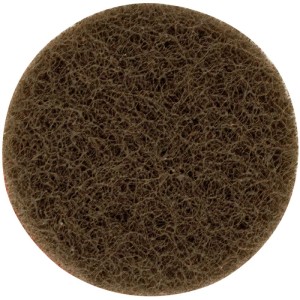 Proxxon feltro abrasivo, 5 pz, per smerigliatrice angolare a collo lungo, Ø 50mm, per pulizia e levigatura.